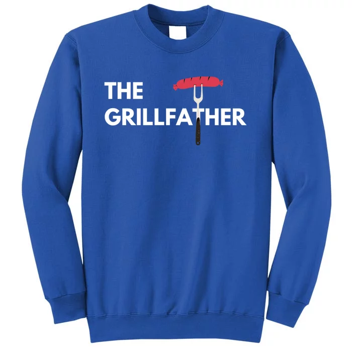 The Grillfather Grilling Bbq Christmas Clothing Gift Tall Sweatshirt