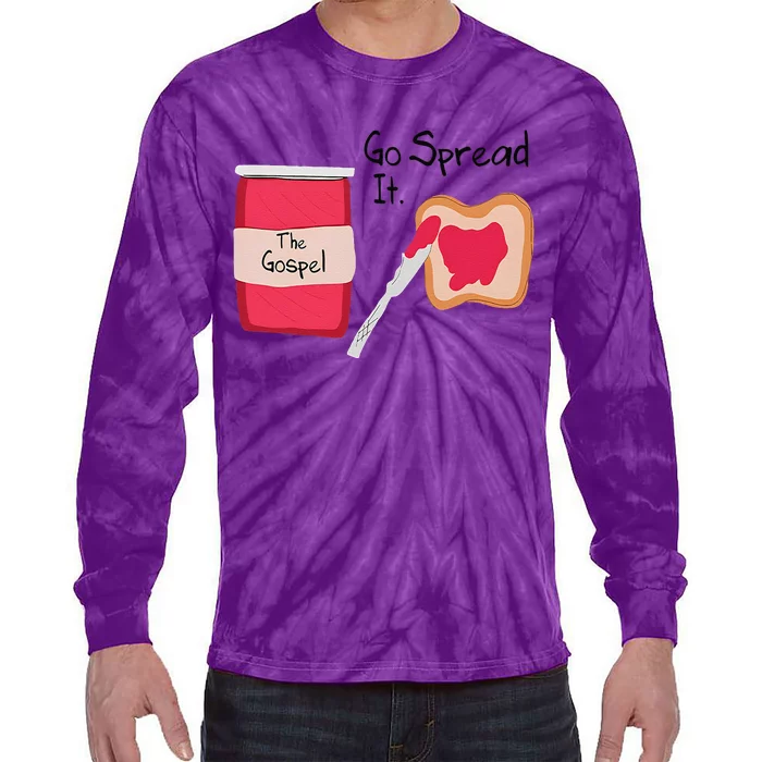 The Gospel Go Spread It Tie-Dye Long Sleeve Shirt