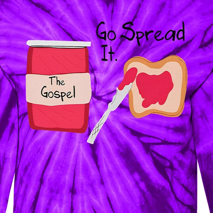 The Gospel Go Spread It Tie-Dye Long Sleeve Shirt