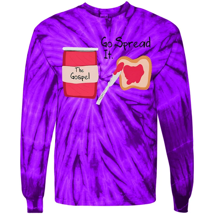 The Gospel Go Spread It Tie-Dye Long Sleeve Shirt