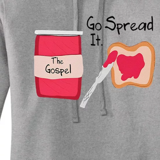 The Gospel Go Spread It Women's Pullover Hoodie