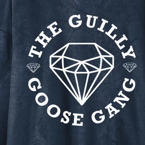 The Guilly Goose Gang For Fans Of Guillotine Chokes Hooded Wearable Blanket