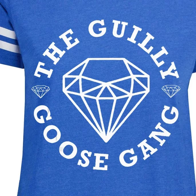 The Guilly Goose Gang For Fans Of Guillotine Chokes Enza Ladies Jersey Football T-Shirt