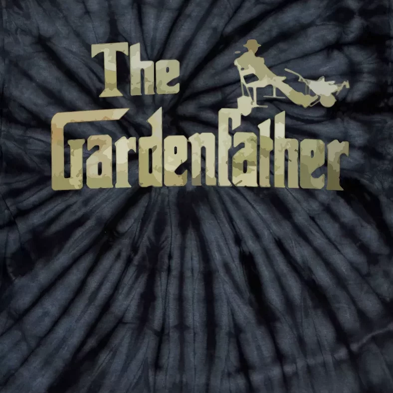 The Gardenfather Gardening Father Gift Tie-Dye T-Shirt