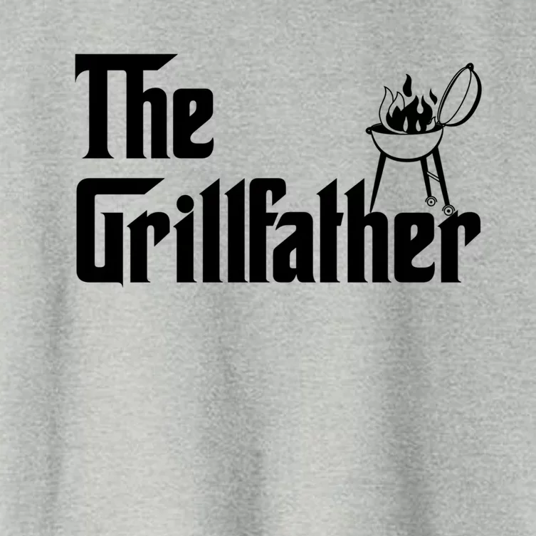 The Grillfather Gift Grill Fan Cool Gift Women's Crop Top Tee