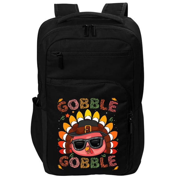 Turkey Gobble Gobble Baby Outfit Thanksgiving 2022 Impact Tech Backpack