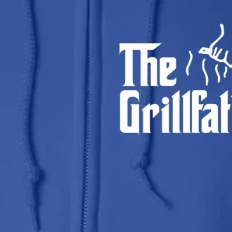 The Grillfather Gift Full Zip Hoodie