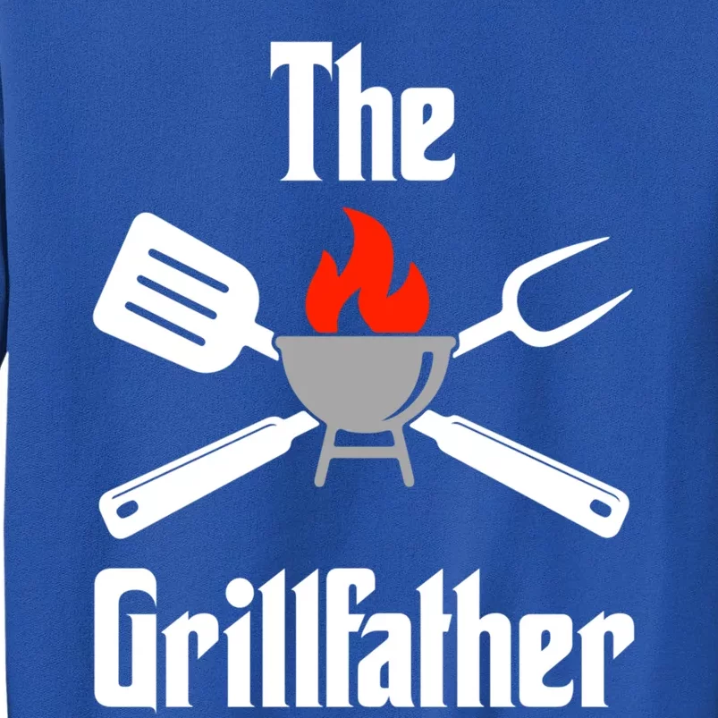 The Grillfather Gift Tall Sweatshirt