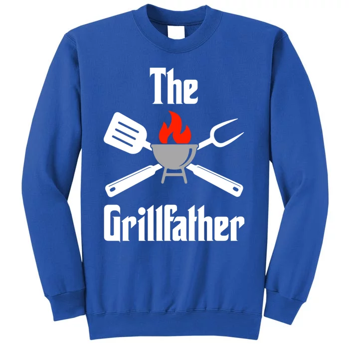 The Grillfather Gift Tall Sweatshirt