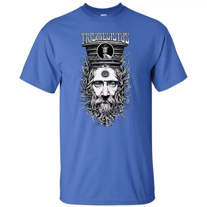 Thrice Great Hermes Trismegistus Esoteric Hermeticism Tall T-Shirt