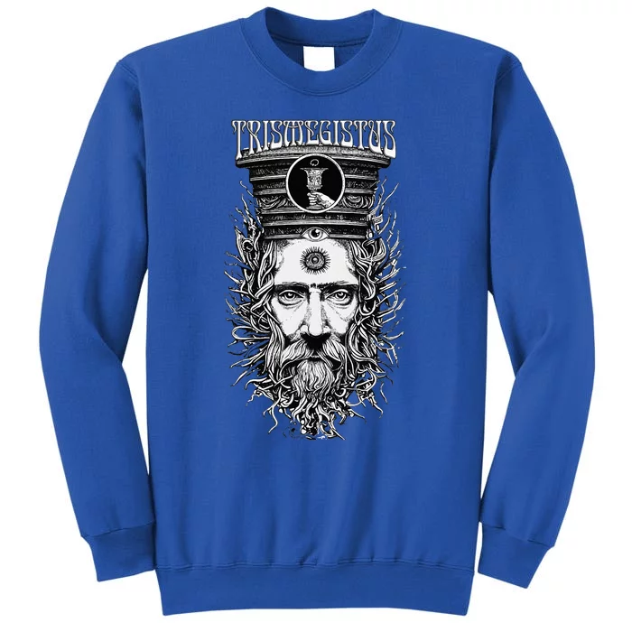 Thrice Great Hermes Trismegistus Esoteric Hermeticism Tall Sweatshirt