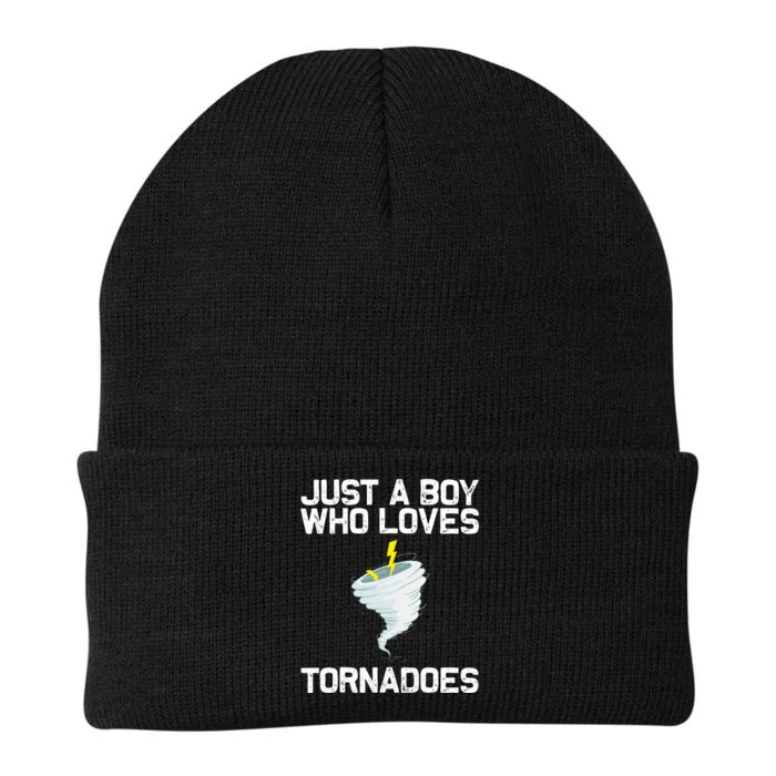 Tornado Gift Hurricane Weather Chaser Knit Cap Winter Beanie