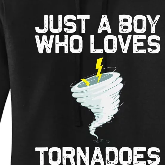 Tornado Gift Hurricane Weather Chaser Women's Pullover Hoodie