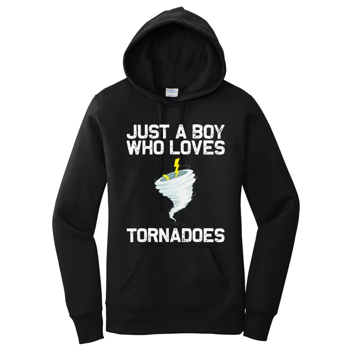 Tornado Gift Hurricane Weather Chaser Women's Pullover Hoodie