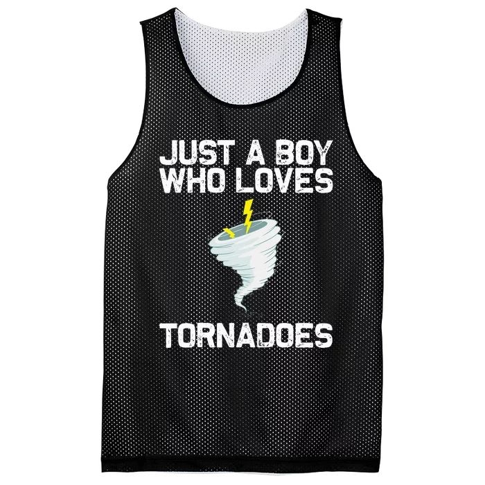 Tornado Gift Hurricane Weather Chaser Mesh Reversible Basketball Jersey Tank