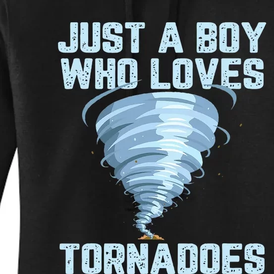 Tornado Gift Hurricane Weather Chaser Women's Pullover Hoodie