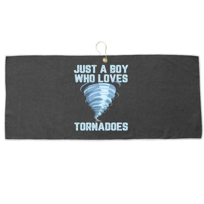 Tornado Gift Hurricane Weather Chaser Large Microfiber Waffle Golf Towel