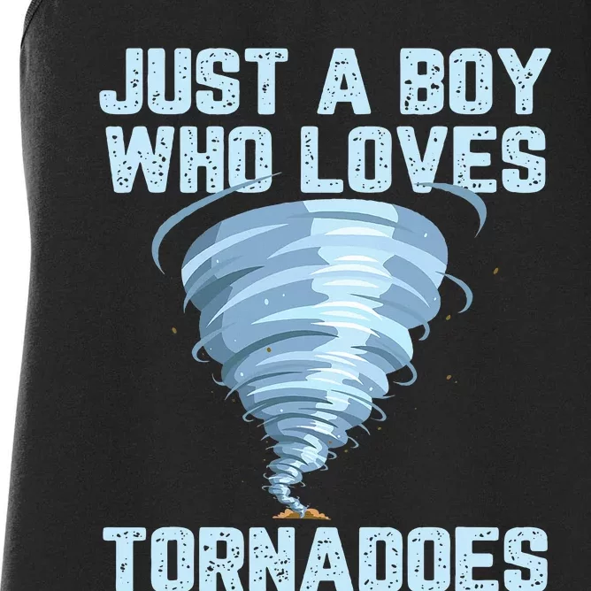 Tornado Gift Hurricane Weather Chaser Women's Racerback Tank