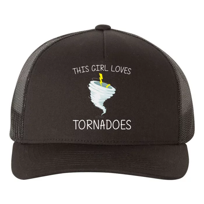 Tornado Gift Hurricane Weather Chaser Yupoong Adult 5-Panel Trucker Hat