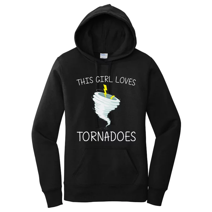 Tornado Gift Hurricane Weather Chaser Women's Pullover Hoodie