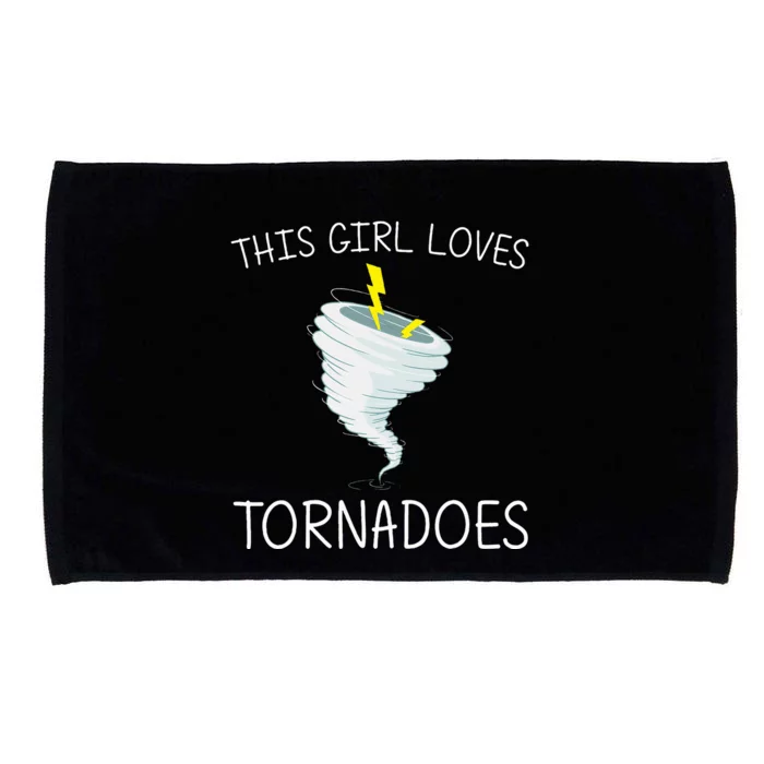 Tornado Gift Hurricane Weather Chaser Microfiber Hand Towel