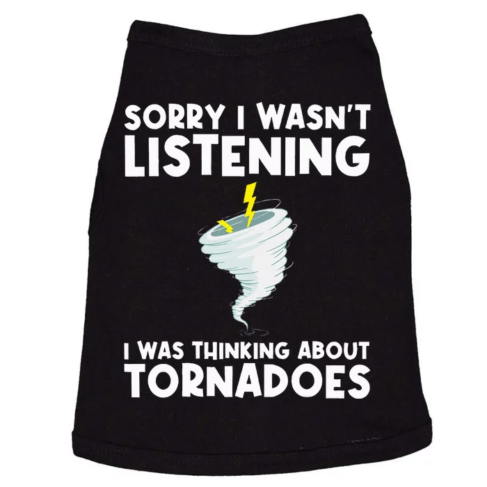 Tornado Gift Hurricane Weather Chaser Doggie Tank