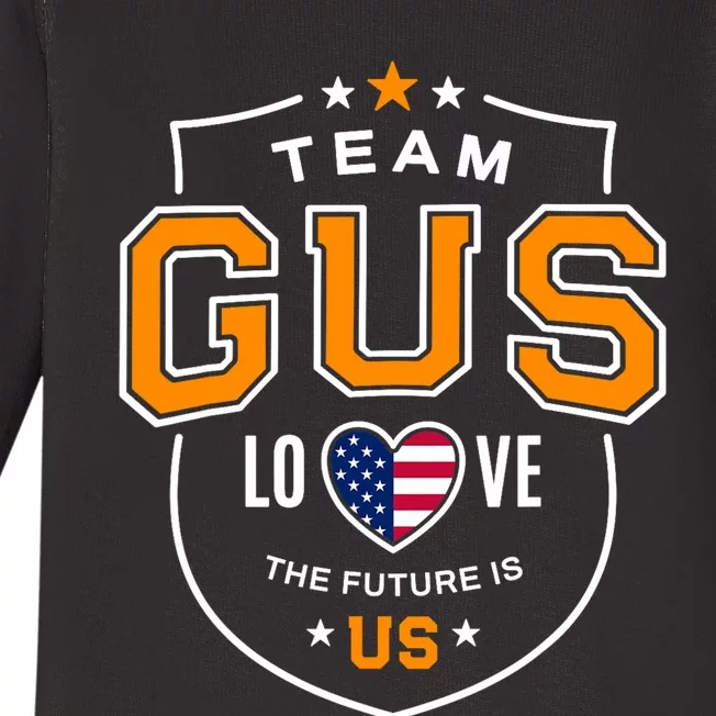 Team Gus Hope Walz College Graphic By Gu Gus Walz Team Baby Long Sleeve Bodysuit