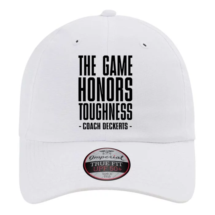 The Game Honors Toughness Coach Brent Deckerts The Original Performance Cap