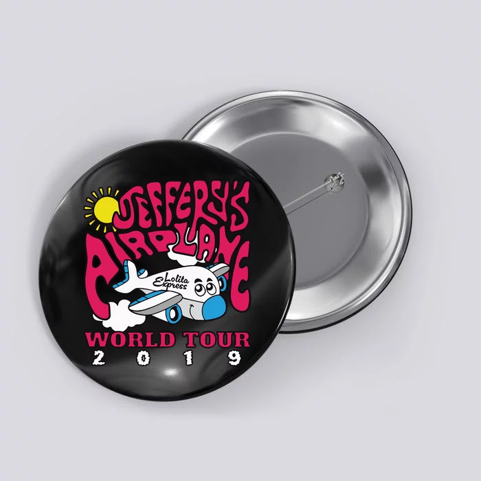 That Go Hard Jefferys Airplane 2019 Button