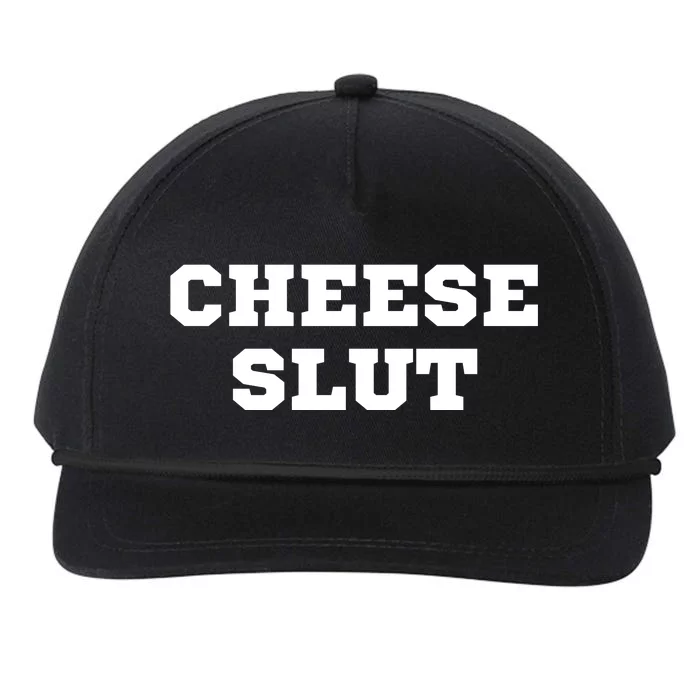 That Go Hard Cheese Slut Funny Snapback Five-Panel Rope Hat