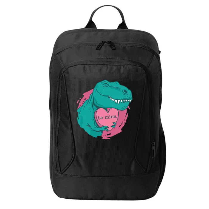 Tfunny Giftrex Hugging A Be Mine Heart Cute Valentine's Day Gift Cute Gift City Backpack