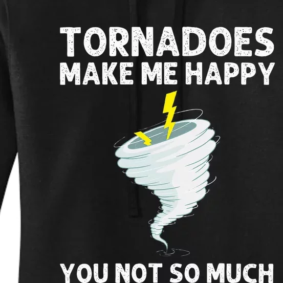 Tornado Gift Hurricane Weather Chaser Women's Pullover Hoodie