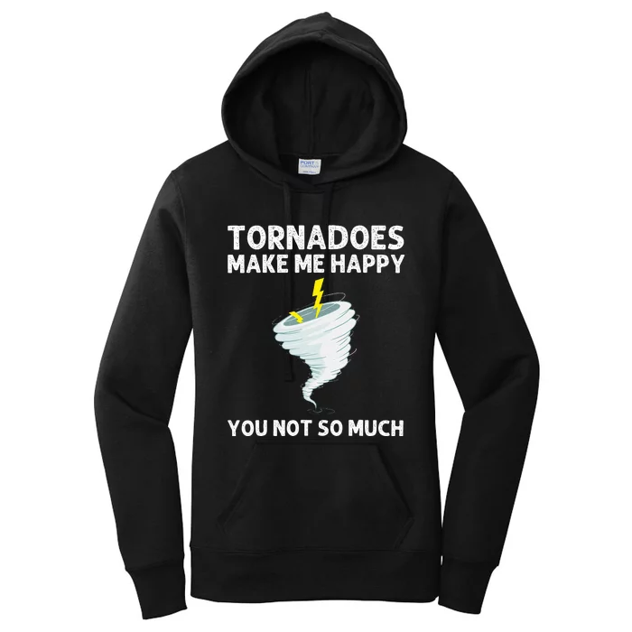 Tornado Gift Hurricane Weather Chaser Women's Pullover Hoodie