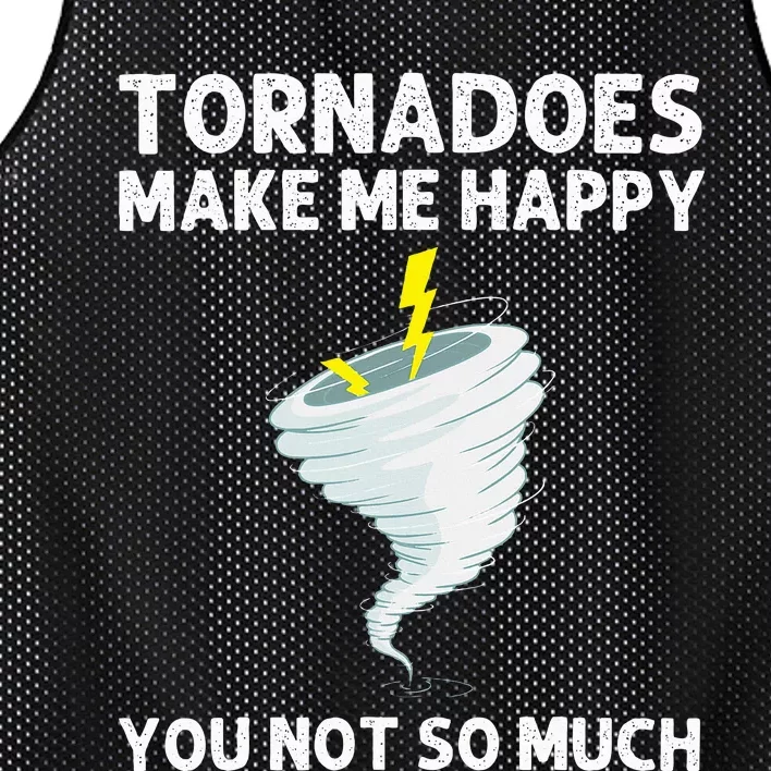 Tornado Gift Hurricane Weather Chaser Mesh Reversible Basketball Jersey Tank