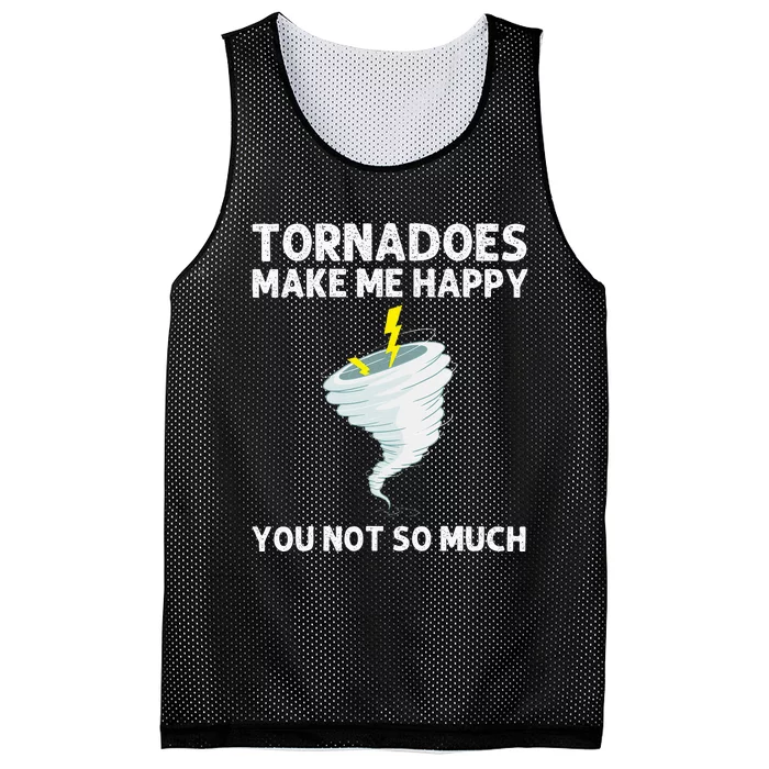 Tornado Gift Hurricane Weather Chaser Mesh Reversible Basketball Jersey Tank