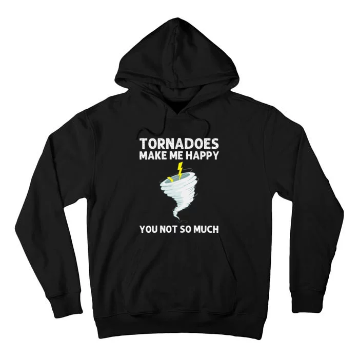 Tornado Gift Hurricane Weather Chaser Tall Hoodie