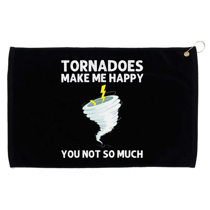 Tornado Gift Hurricane Weather Chaser Grommeted Golf Towel