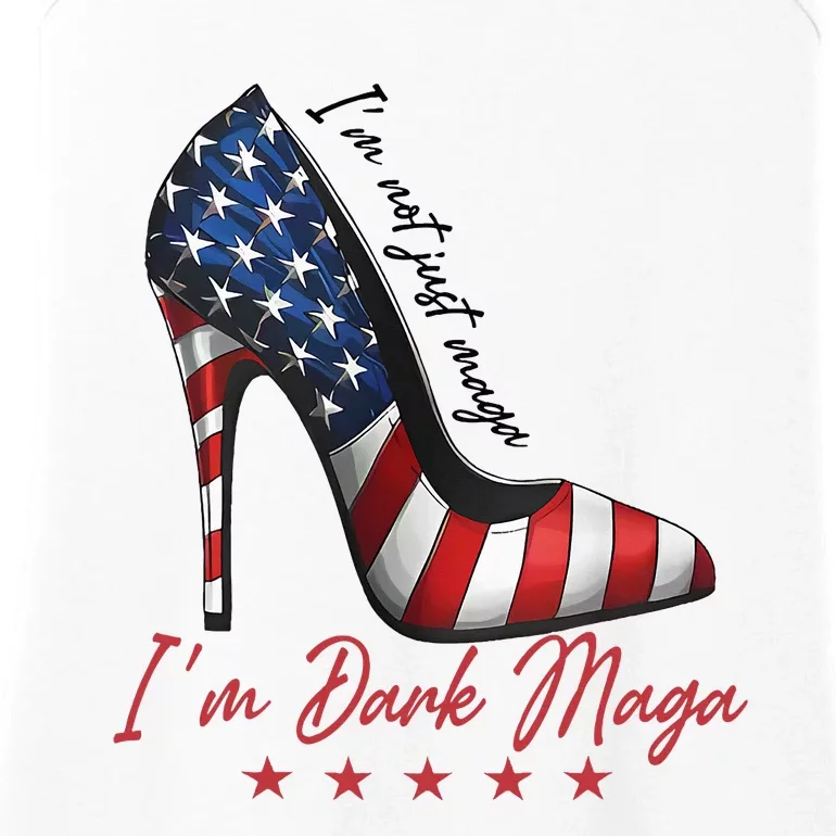 Trump Girl High Heel IM Dark Maga Supporter Vote For Trump Ladies Essential Tank