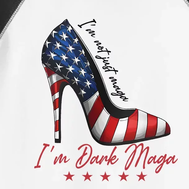 Trump Girl High Heel IM Dark Maga Supporter Vote For Trump Toddler Fine Jersey T-Shirt