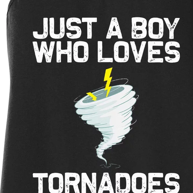 Tornado Gift Hurricane Weather Chaser Women's Racerback Tank