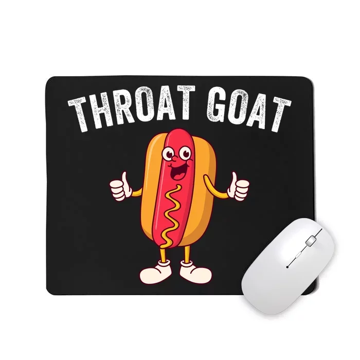 Throat Goat Inappropriate Comment Funny Gag Gift White Elephant Prank Gift Mousepad