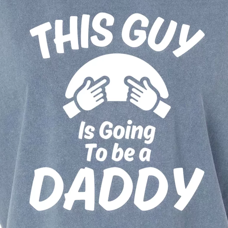 This Guy Is Going To Be A Daddy Garment-Dyed Women's Muscle Tee