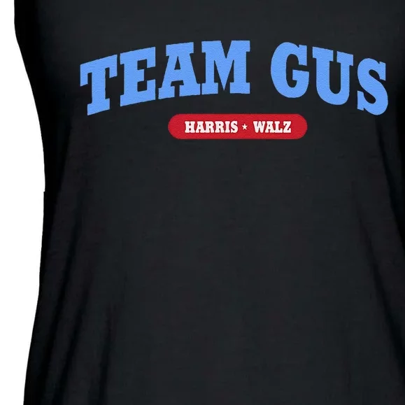 Team Gus IM Voting For Gus Walz Dad Gift Ladies Essential Flowy Tank