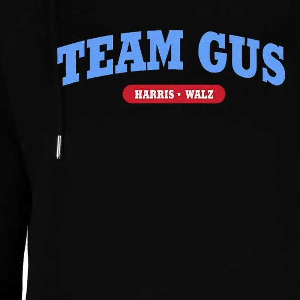 Team Gus IM Voting For Gus Walz Dad Gift Womens Funnel Neck Pullover Hood