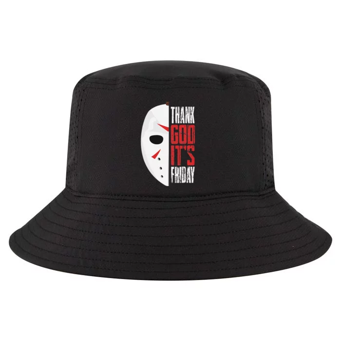 Thank God Its Friday Halloween Horror Scary Movies Cool Comfort Performance Bucket Hat