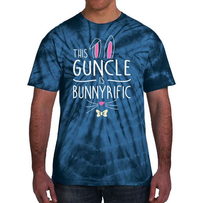 This Guncle Is Bunnyrific Easter Bunny Ears Tie-Dye T-Shirt