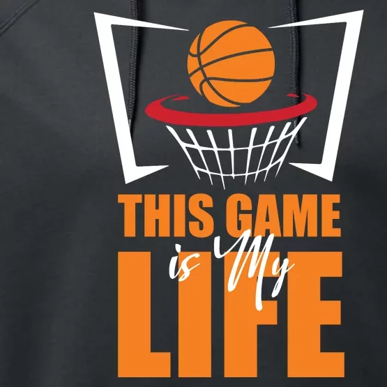 This Game Is My Life Performance Fleece Hoodie