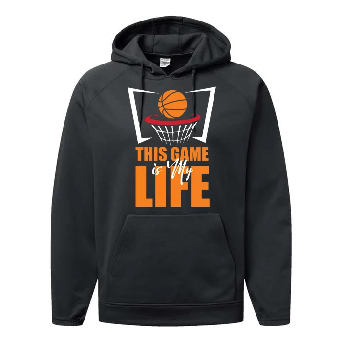 This Game Is My Life Performance Fleece Hoodie