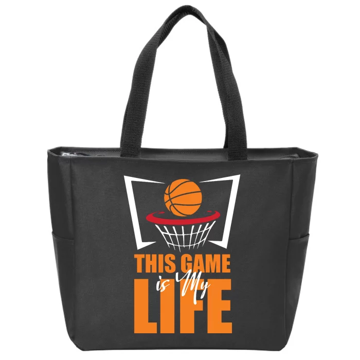 This Game Is My Life Zip Tote Bag