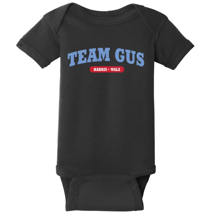 Team Gus Im Voting For Gus Walz Dad Baby Bodysuit